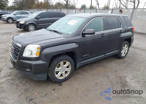 2016 GMC Terrain Sle-1 из США, поврежденный, VIN 2GKALMEK0G6175626